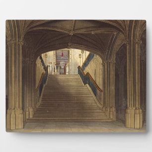 A Staircase, Windsor Castle, from 'Royal Residence Plaque