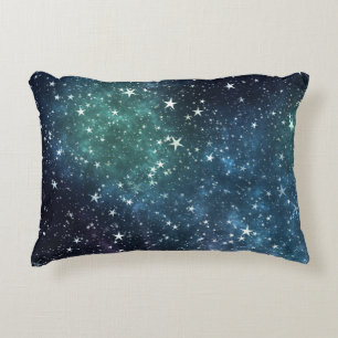 A Star Filled Night Decorative Cushion