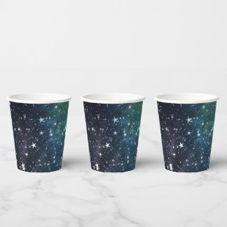 A Star Filled Night Paper Cups