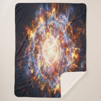 A Star Going SuperNova  Sherpa Blanket