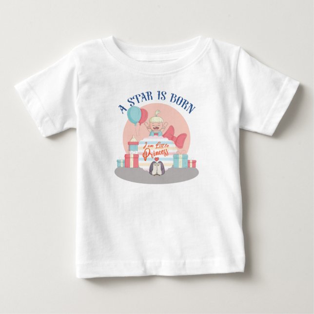 A star is born baby T-Shirt (Front)