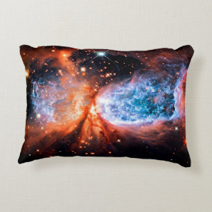 A Star is Born Gold & Blue Decorative Cushion