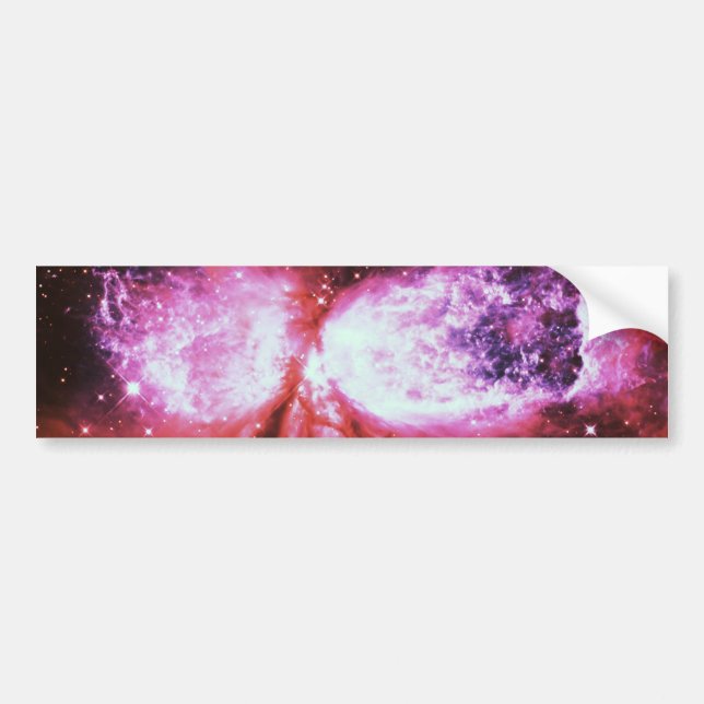 A Star is Born Mauve Bumper Sticker (Front)