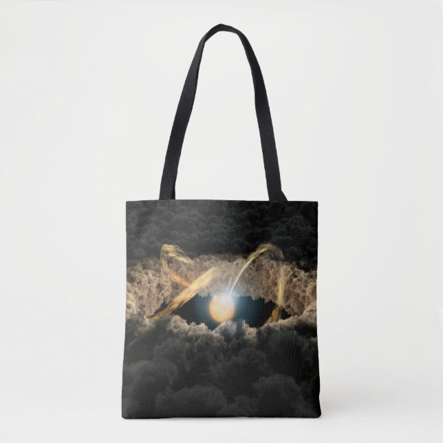 A Star Surrounded By A Protoplanetary Disc Tote Bag (Front)