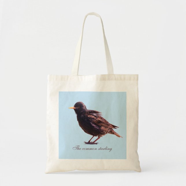 A starling  tote bag (Front)