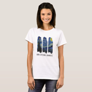 A Starry Night Classic 1890 Art by Van Gogh's T-Shirt