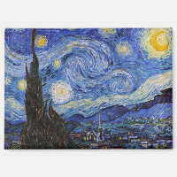 A Starry Night: Saint Remy by Vincent Van Gogh