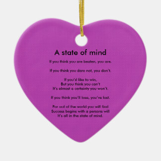 A State of Mind Ornament