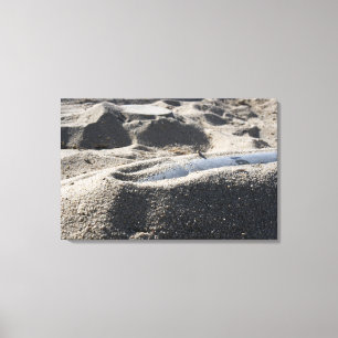 A static display of an ordnance shell canvas print