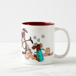 A Steer's Revenge Two-Tone Coffee Mug