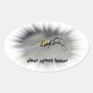 a sticker always spins