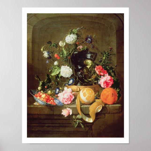 A Still Life in a Stone Niche Poster (Front)