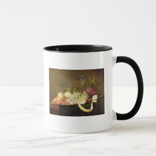 A still life with glasses mug