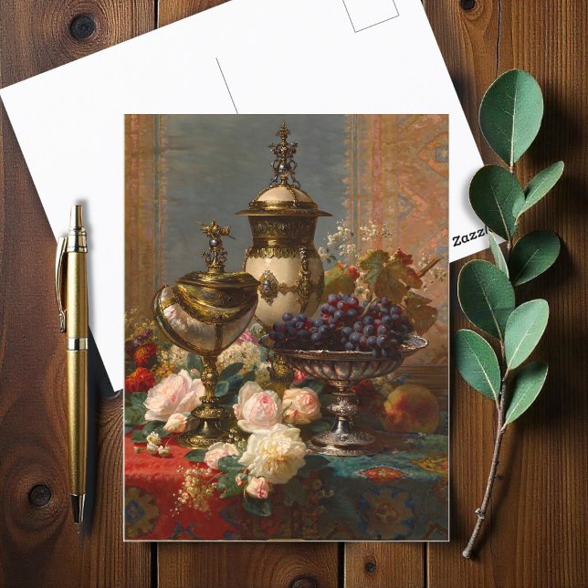 A Still Life With Roses, Jean Robie  Postcard (Creator Uploaded)