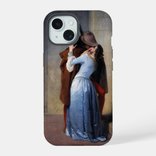 A Stolen Moment: A Kiss Through the Ages iPhone 15 Case