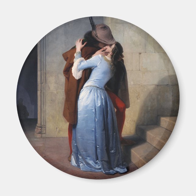 A Stolen Moment: A Kiss Through the Ages Magnet (Front)