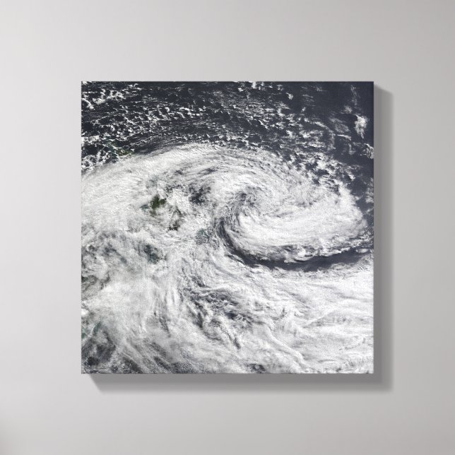 A storm over new Zealand Canvas Print (Front)