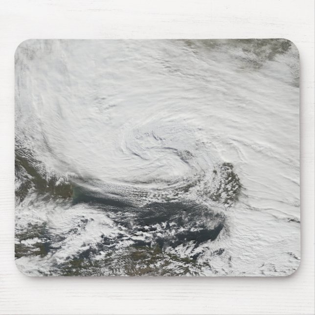 A storm over the Black Sea and the Sea of Azov Mouse Pad (Front)