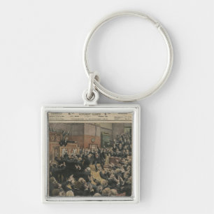 A stormy session at the Chamber of Deputies Key Ring