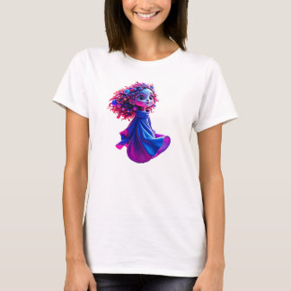 A strange little girl from somewhere else. T-Shirt