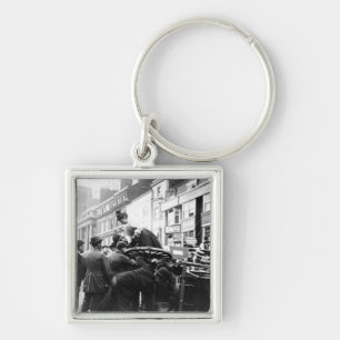 A Street Accident Key Ring