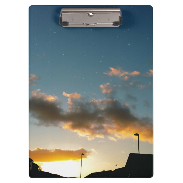 A street crowned with stars clipboard (Front)