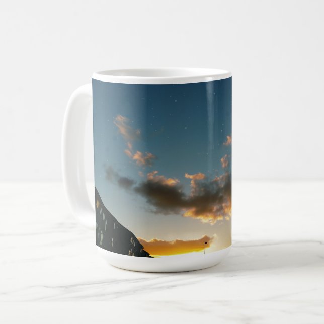 A street crowned with stars coffee mug (Front Left)
