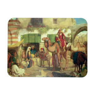 A Street in Jerusalem, 1867 Magnet