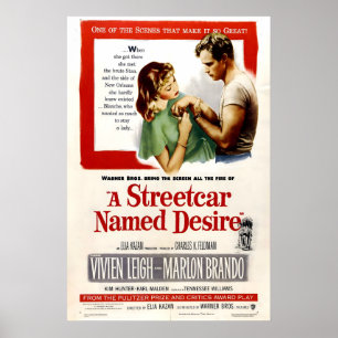 A Streetcar Named Desire 1951 Movie POSTER PRINT
