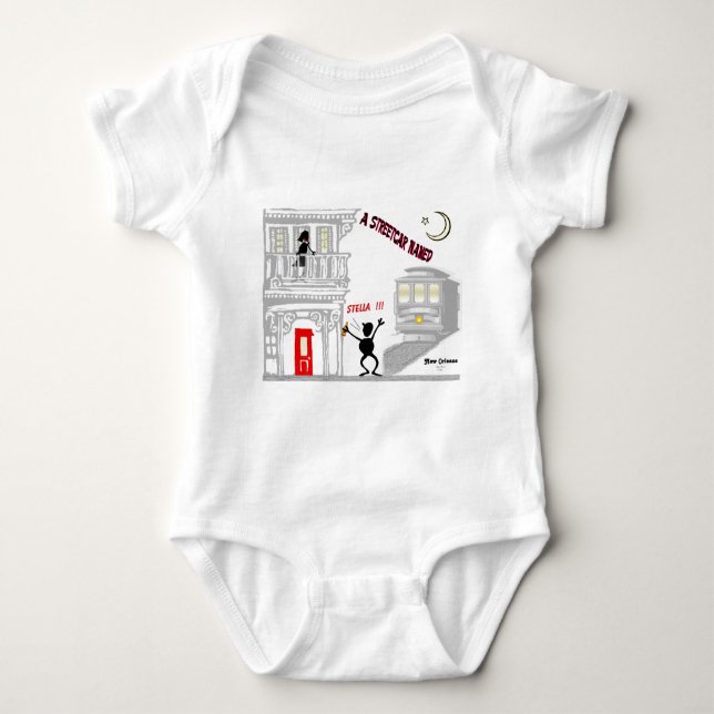 A Streetcar Named DESIRE Baby Bodysuit (Front)