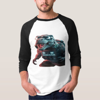 A striking photograph of a menacing T-Rex, showcas T-Shirt