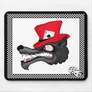 A Stroke of Luck Lone Wolf Mousepad