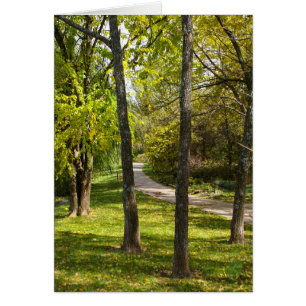 A Stroll in the Park Greeting Card