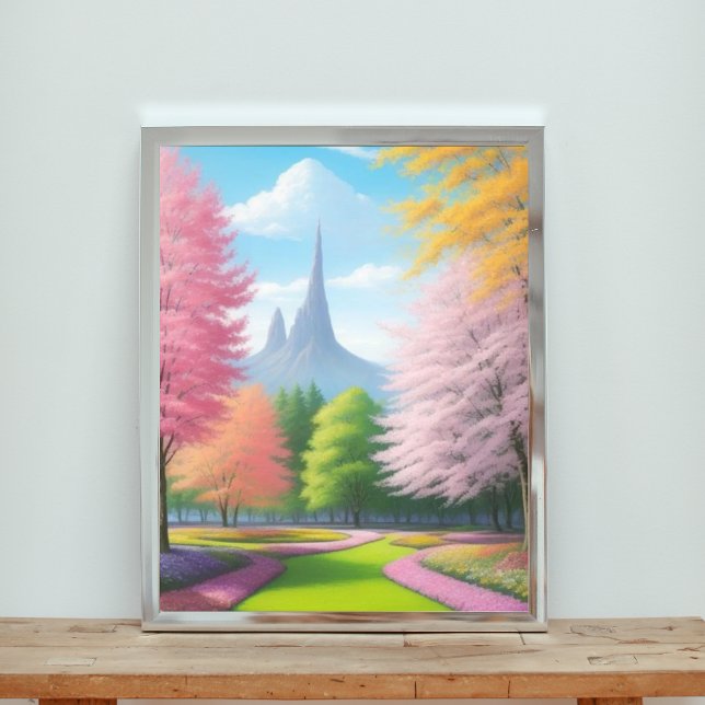  A Stroll Through an Enchanted Garden Photo Print (Creator Uploaded)