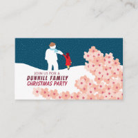 A stroll with Snowman, Christmas Party Ticket