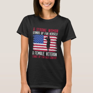A Strong Woman Stands Up Herself T-Shirt