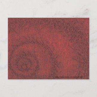 A study in Koru no1 postcard