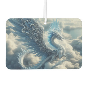 A Stunning Dragon Surrounded by Clouds Car Air Freshener
