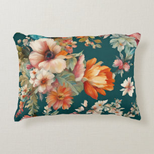 A Stunning Summer Floral like Painting Decorative Cushion