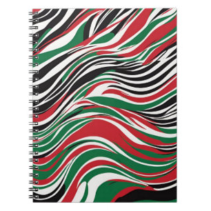 A Stylish Notebook with Bold Abstract Design