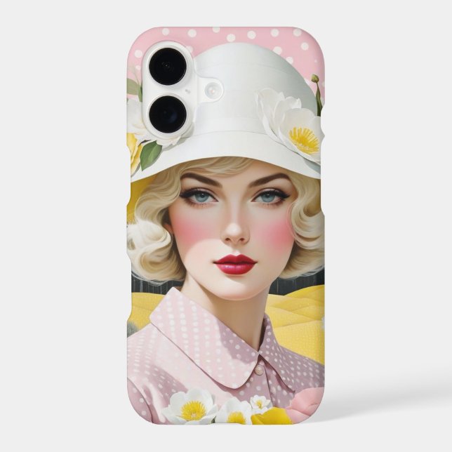 A stylish vintage-inspired portrait (Back)