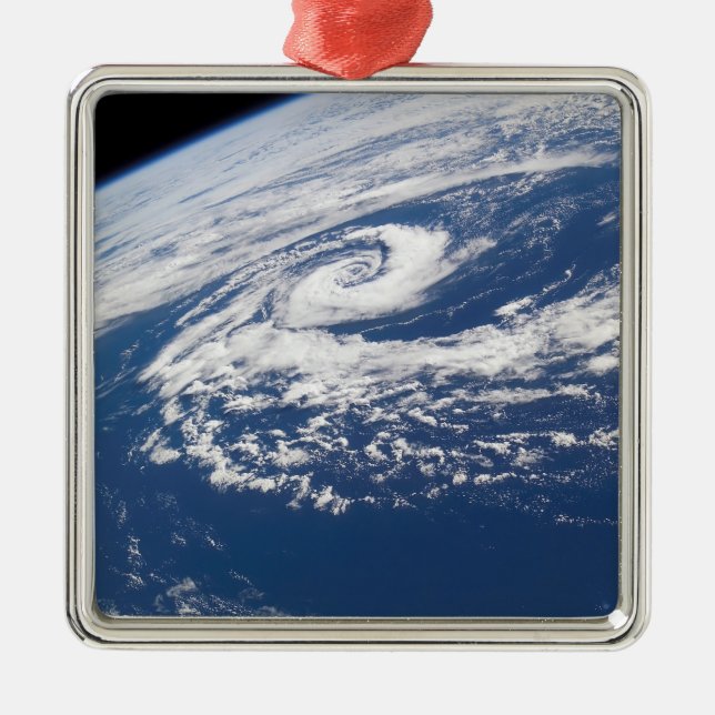 A subtropical cyclone metal tree decoration (Front)