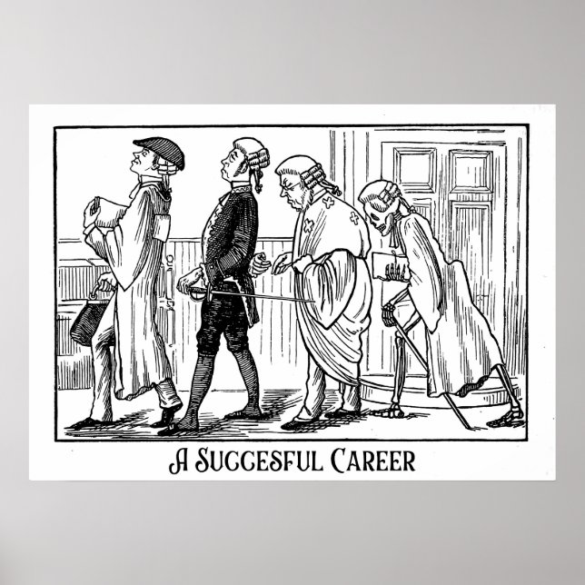 A Succesful Career by John James Reid 1882 Poster (Front)