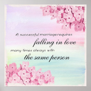 A Successful Marriage Poster