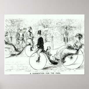 A Suggestion for the Park', 1879 Poster