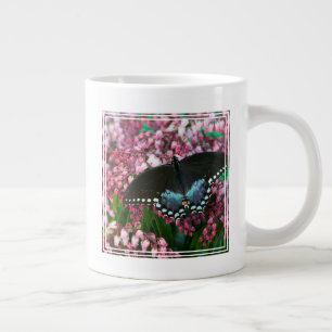 A Sulphur Butterfly   In The Phoebis Family Large Coffee Mug