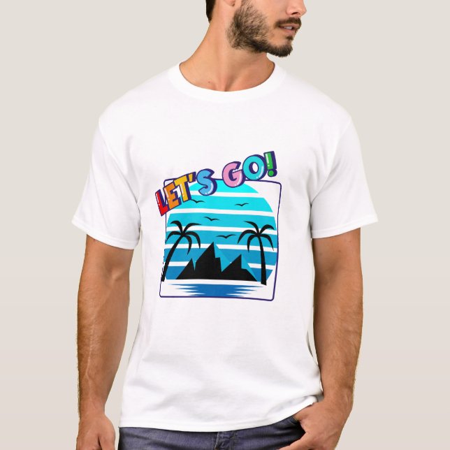 A Summer Beach Day T-Shirt (Front)