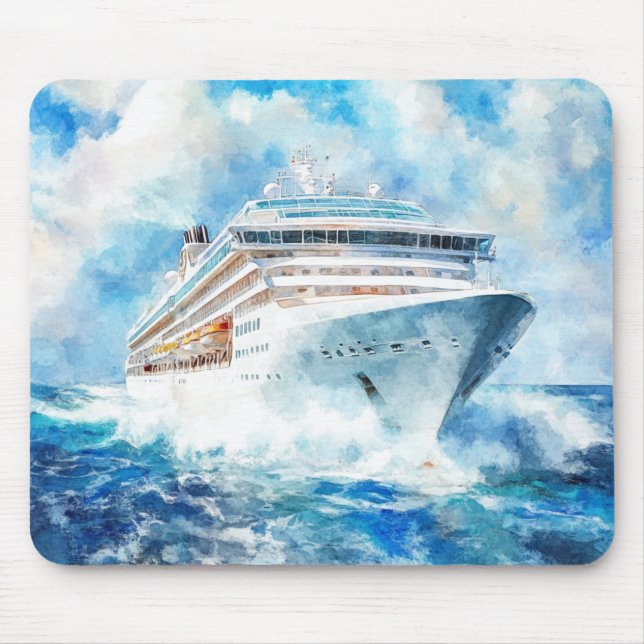 A Summer Cruise Mouse Pad (Front)