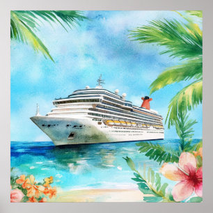 A Summer Cruise Poster