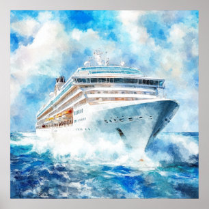 A Summer Cruise Poster